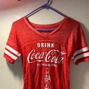 Woman’s Coca Cola t shirt